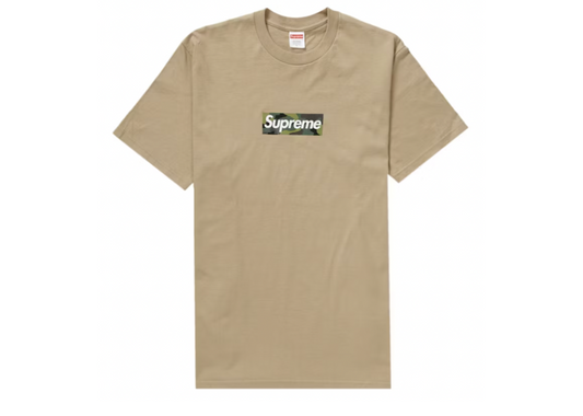 Supreme Box Logo Tee (FW23) Khaki